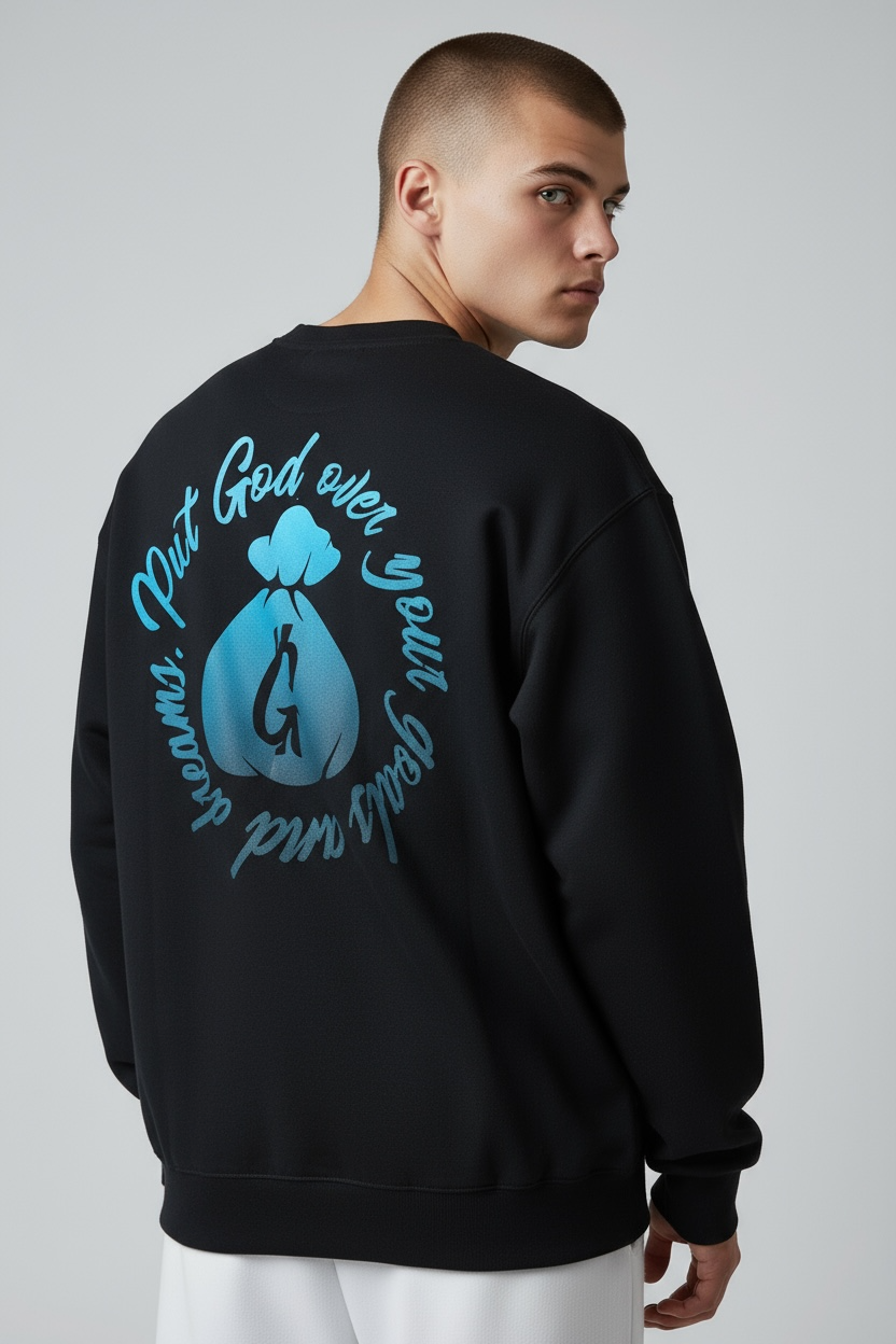 All Color Edition’s of God Over Goals Crewnecks