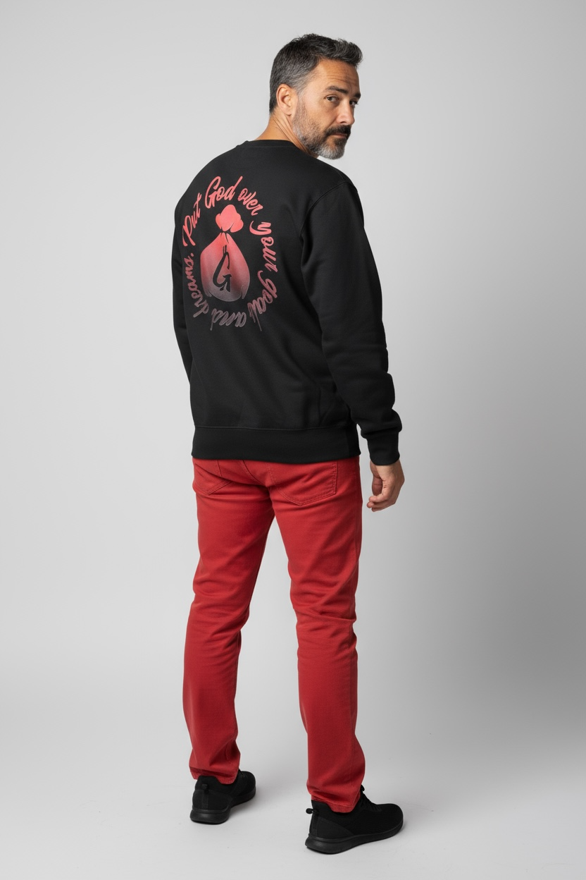 All Color Edition’s of God Over Goals Crewnecks