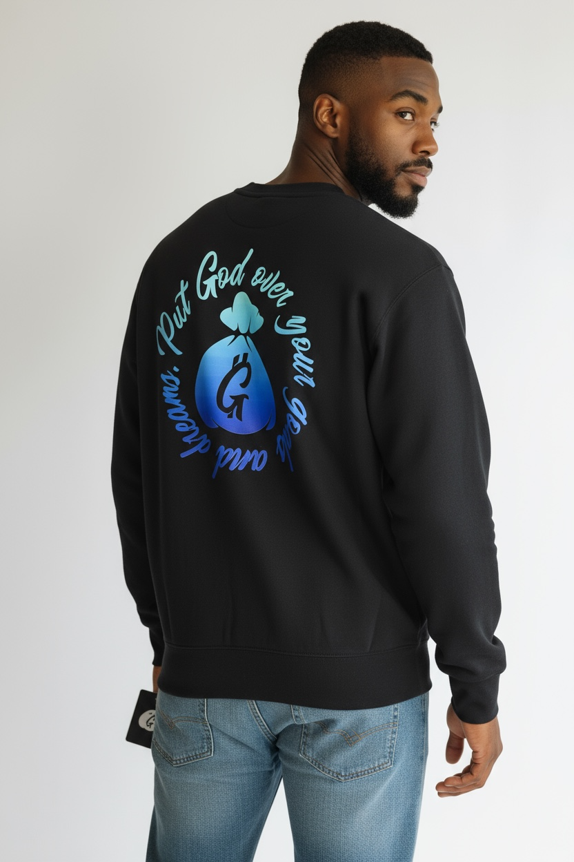 All Color Edition’s of God Over Goals Crewnecks