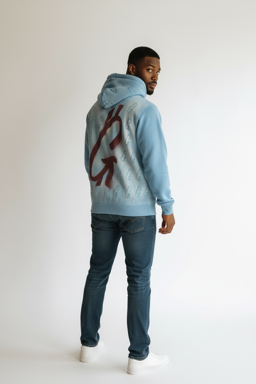 One of One Painted Hoodie (Pre Order)Releases February 28th