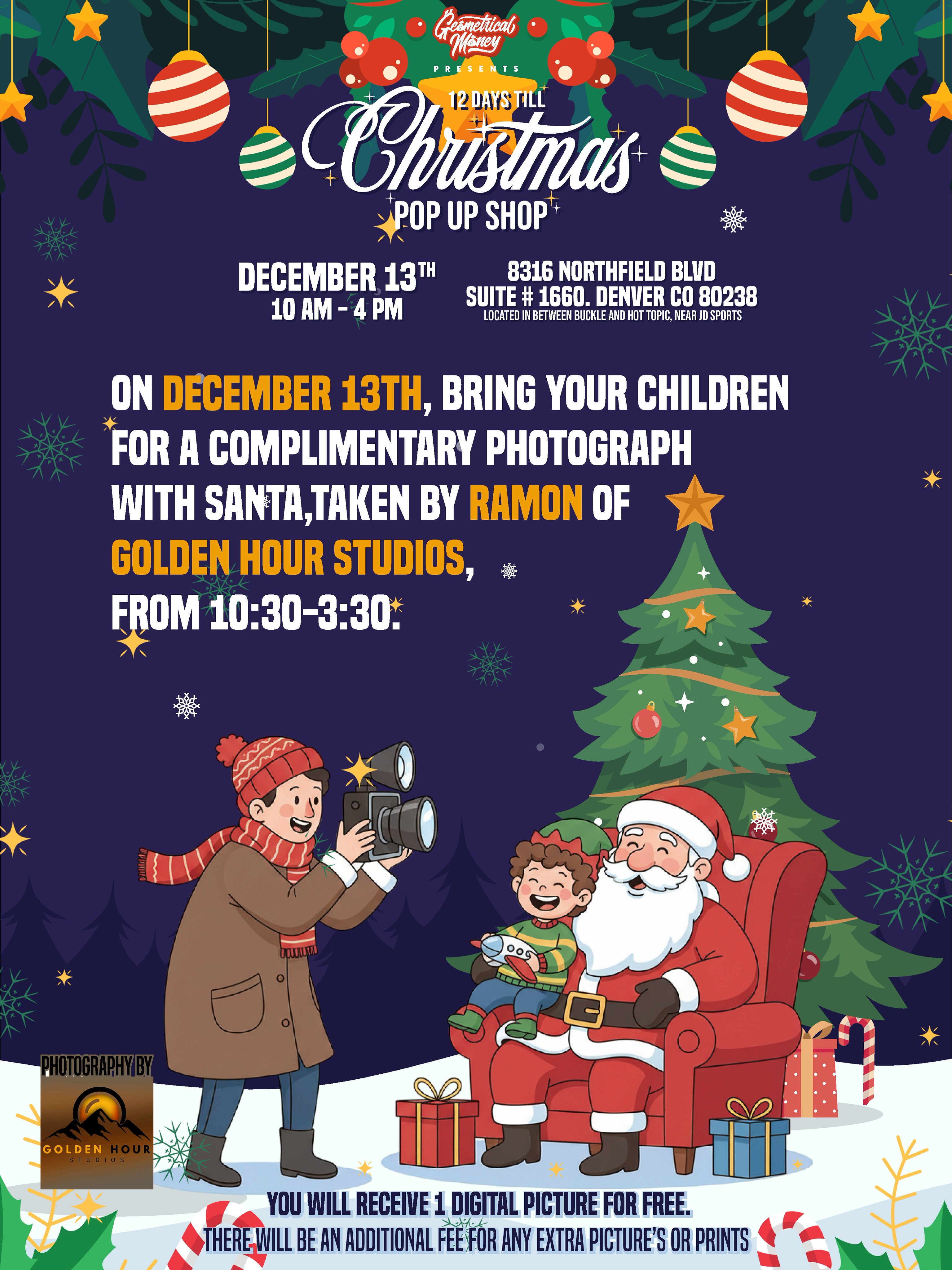 12 Days Till Christmas Pop Up Shop