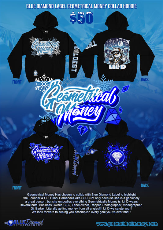 Blue Diamond Label Hoodie Collab