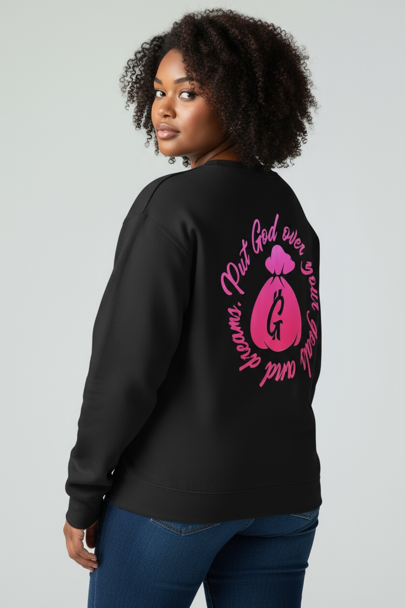 God Over Goals Crewnecks