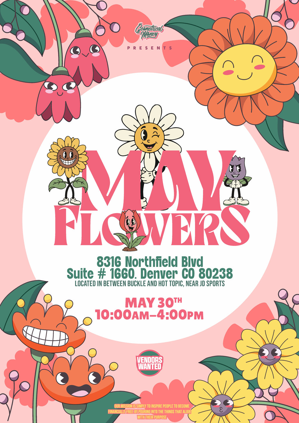 5/30 May Flowers Pop Up Shop