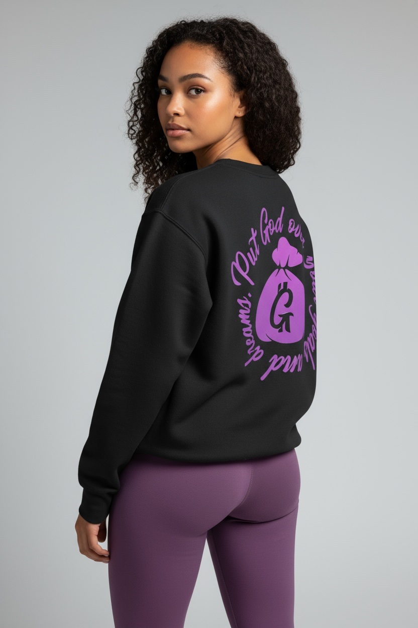 God Over Goals Crewnecks